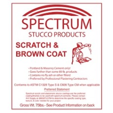 Spectrum Scratch and Brown Concentrate 70 lb bag